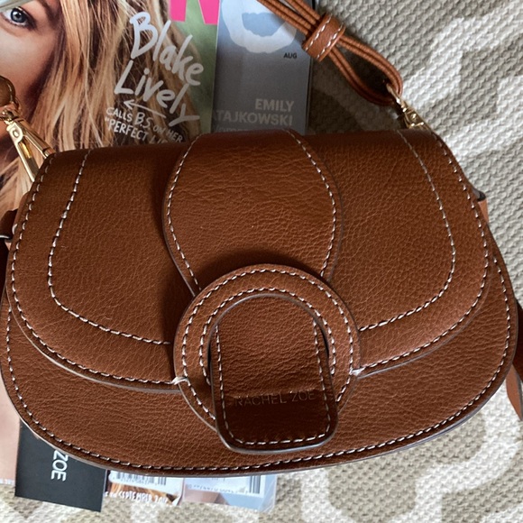 “Rachel Zoe” vegan, convertible saddle crossbody/belt bag;NWT - Picture 6 of 8